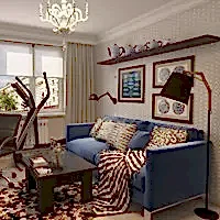 Дизайн-проект интерьера 3-комнатной квартиры, расположенной в г. Алматы, ул. Костромская