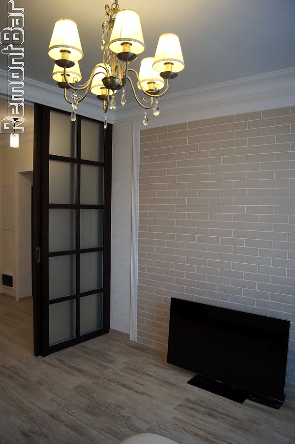 ремонт и отделка гостиной комнаты