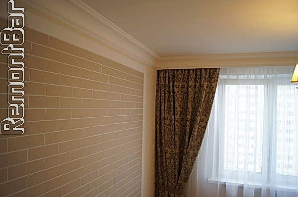 клинкер в гостиной