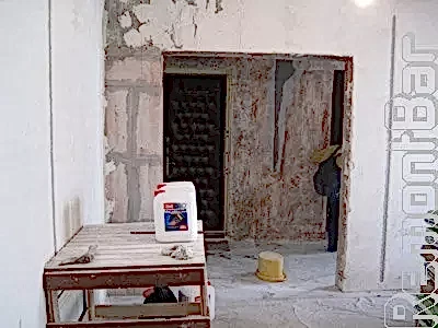 Вид со стороны бывшего коридора.