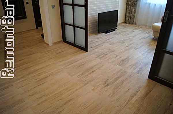 объединенная гостиная и коридор