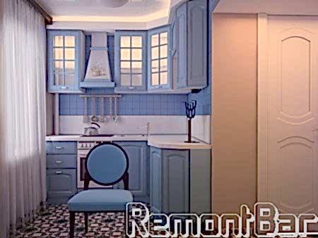 В процессе выполнения работ заказчик внес несколько изменений в планировку. В частности, вместо стола и двух стульев решено было установить буфет. Кухня не настолько велика, что бы устраивать из нее полноценную столовую, а буфет оказался более выигрышным решением, добавив пространства для хранения посуды. Все остальное в точности соответствует чертежам.