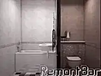 Ванная комната и туалет, Аргуновская ул., Алматы