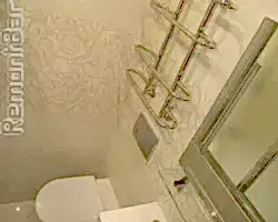 Капитальный ремонт ванной комнаты и туалета, выполненный в комплексе с ремонтом 3-х комнатной квартиры. Ул.Обручева, Алматы