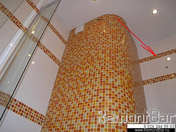 В этой ванной такой бордюров - 4 ряда разной толщины В этой ванной такой бордюров - 4 ряда разной толщины